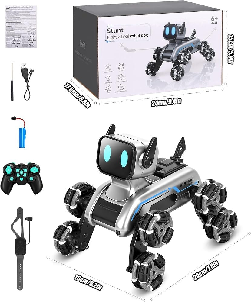 Eight Wheel RC Robot Dog